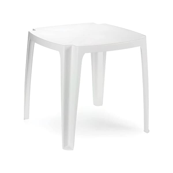 Table résine blanc