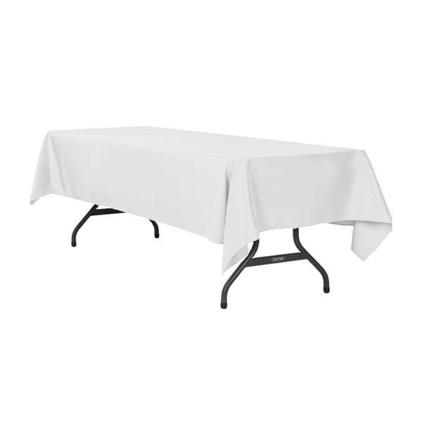 Location nappe blanche rectangulaire