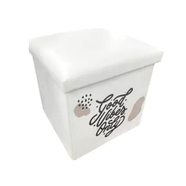 Location pouf blanc