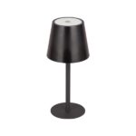 Lampe de table noire