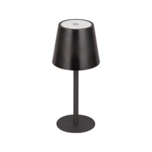 Lampe de table noire