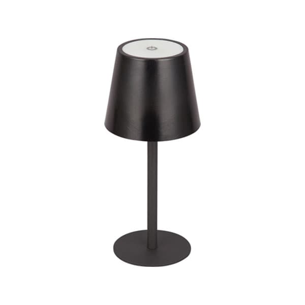 Lampe de table noire