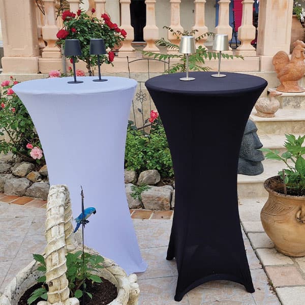 Lampe de table noire