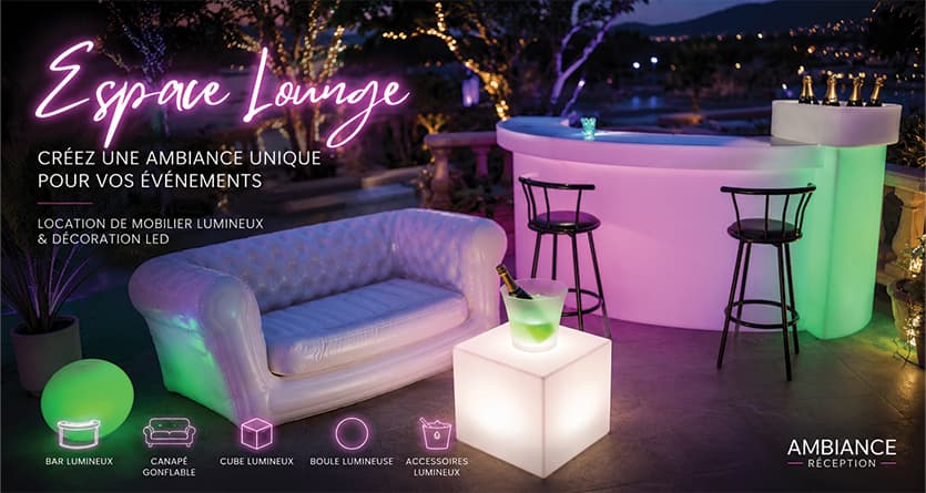 Location espace lounge